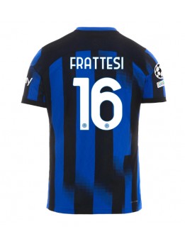 Inter Milan Davide Frattesi #16 Heimtrikot 2023-24 Kurzarm